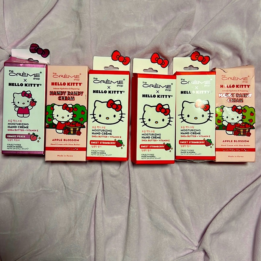 Hello kitty hand crème bundle